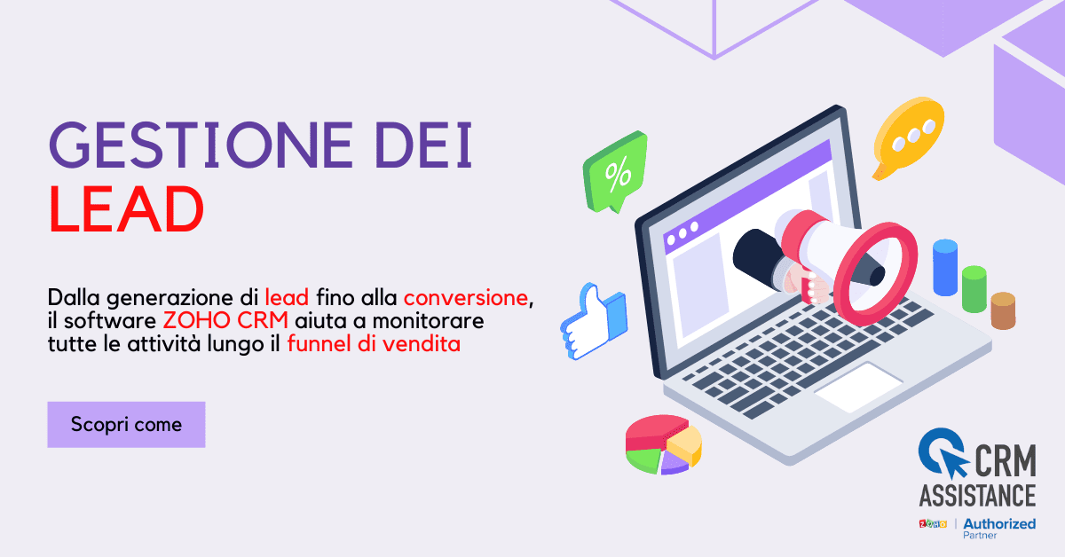 GESTIONE DEI LEAD CON ZOHO CRM